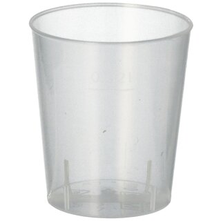 PAPSTAR Mehrweg-Schnapsglas PP 2 cl satiniert 50 Stück