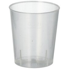 PAPSTAR Mehrweg-Schnapsglas PP 2 cl satiniert 50 Stück