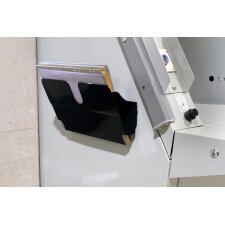 DURABLE Wand-Prospekthalter "FLEXIPLUS" magnetisch A4 quer schwarz