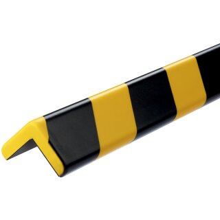 DURABLE Eckschutzprofil C35 magnetisch schwarz/gelb eckig Länge: 1 m