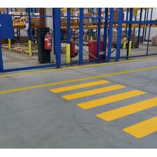 DURABLE Bodenmarkierung "Zebrastreifen" 200/05 signalgelb