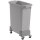 DURABLE Fahrwagen DURABIN 60 L aus rPP 4 Lenkrollen grau