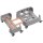 DURABLE Fahrwagen DURABIN 90 L aus rPP 4 Lenkrollen grau