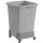 DURABLE Fahrwagen DURABIN 90 L aus rPP 4 Lenkrollen grau