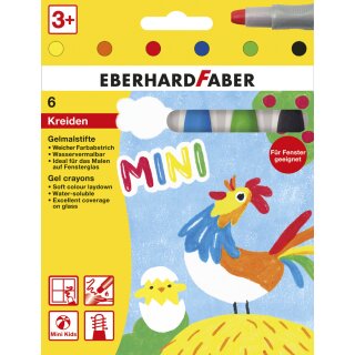 EBERHARD FABER Gelmalstifte Basic 6er Kartonetui