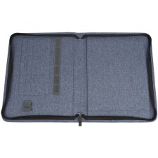 WEDO Schreibmappe "DENIM" aus Polyester...