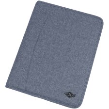 WEDO Ringbuchmappe "DENIM A4 aus Polyester blaumeliert