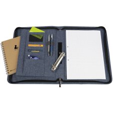 WEDO Ringbuchmappe "DENIM A4 aus Polyester blaumeliert