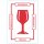 rillprint Hinweisetiketten "BREAKABLE" 500 Etiketten 70 x 100 mm