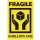 rillprint Hinweisetiketten "FRAGILE / HANDLE WITH CARE" 200 Etiketten auf Rolle