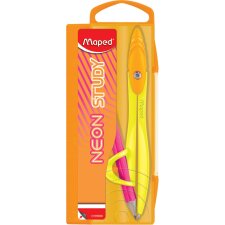 Maped Zirkelkasten STUDY NEON inkl. Adapterring...