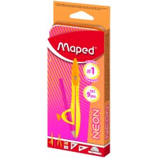 Maped Zirkelkasten STUDY NEON 9-teilig