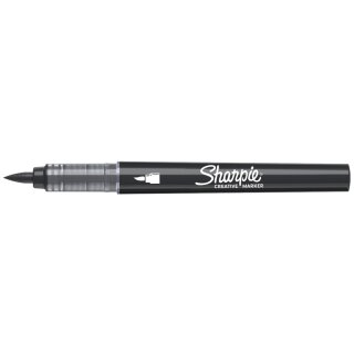 Sharpie Kreativmarker ACRYLIC Pinselspitze schwarz