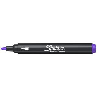 Sharpie Kreativmarker ACRYLIC Rundspitze lila