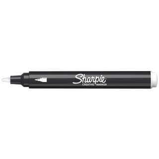 Sharpie Kreativmarker ACRYLIC Rundspitze weiß