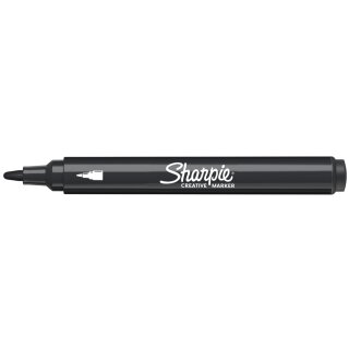 Sharpie Kreativmarker ACRYLIC Rundspitze schwarz