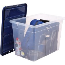 Fellowes Aufbewahrungsbox BANKERS BOX 64 Liter transparent