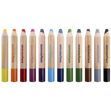 EBERHARD FABER Buntstift 3in1 Jumbo MINI MAXI 12er Etui