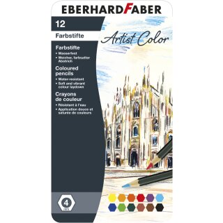 EBERHARD FABER Hexagonal-Buntstift Artist Color 12er Etui