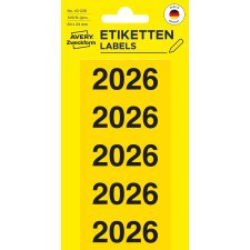 AVERY Zweckform Ordner-Inhaltsschild "2026" 60...