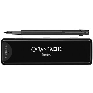 CARAN DACHE Füllhalter 849 BLACK CODE schwarz