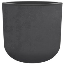 EDA Pflanzgefäß BASALT UP rund 385 mm anthrazit