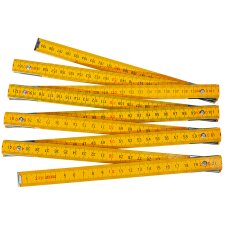 BRÜDER MANNESMANN Holz-Gliedermaßstab...