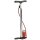 BRÜDER MANNESMANN Standluftpumpe mit Manometer schwarz/rot