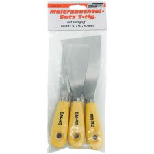 BRÜDER MANNESMANN Malerspachtel-Satz 3-teilig