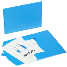 PAGNA Dokumententasche "Wallet" DIN A4 PP hellblau