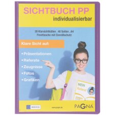 PAGNA Präsentations-Sichtbuch "School" DIN...