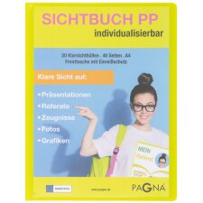 PAGNA Präsentations-Sichtbuch "School" DIN...