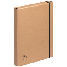 PAGNA Sammelbox "Pur" DIN A4 Karton natur