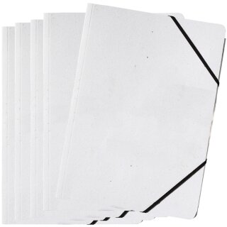 PAGNA Eckspannermappe "DIY" DIN A4 Karton weiß (1 Stück)