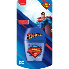 Maped Spitzdose SUPERMAN aus Kunststoff blau