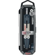 Maped Zirkelkasten No.308 schwarz 3-teilig max....