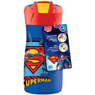 Maped PICNIK Trinkflasche SUPERMAN 0,43 l blau/rot