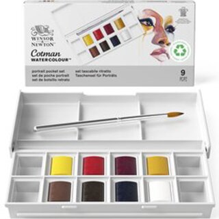 LEFRANC BOURGEOIS WINSOR & NEWTON Cotman Pocket Set Portrait