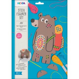 HEYDA Stickfiguren-Set "Bär"