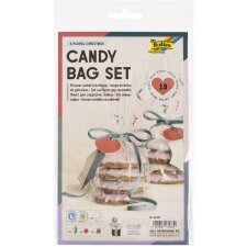 folia Bodenbeutel-Set / Candy Bag Set "Floral...