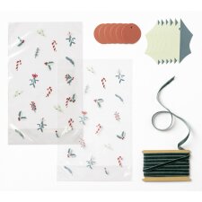 folia Bodenbeutel-Set / Candy Bag Set "Floral...