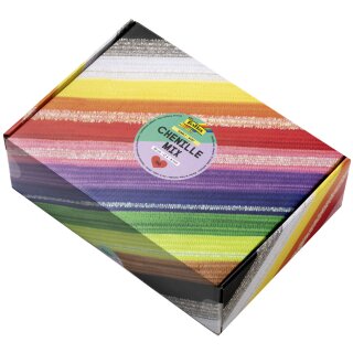 folia Chenilledraht-Mix Jumbobox 300 mm sortiert 700 Stück