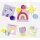 folia Fingerfarben-Set "SWEET RAINBOW"