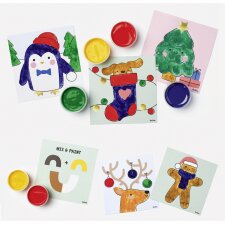 folia Fingerfarben-Set "WINTER"