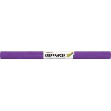 folia Krepppapier-Rolle (B)500 mm x (L)2,5 m dunkelviolett