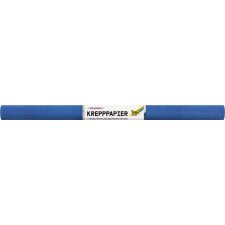 folia Krepppapier-Rolle (B)500 mm x (L)2,5 m brillantblau
