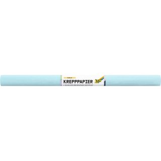 folia Krepppapier-Rolle (B)500 mm x (L)2,5 m eisblau