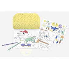 folia Sticker-Malbuch EPIC ADVENTURES 15 Blatt + Sticker