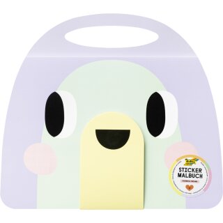 folia Sticker-Malbuch RAINBOW DREAMS 15 Blatt + Sticker