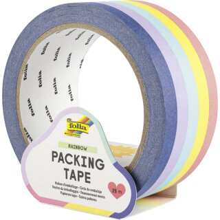 folia Verpackungs-Klebeband RAINBOW 48 mm x 25 m